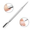 Manicure Cuticle Cutter Steel Pusher 3pcs/Set,Nail Supplies,Nail Tools,Nail Art Tools For Press On Nails