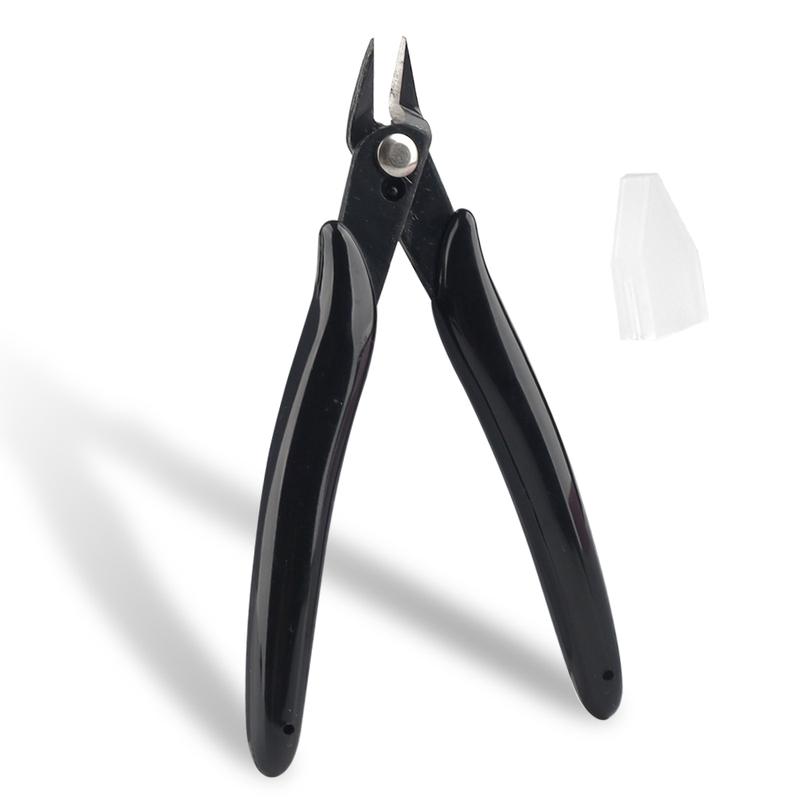 Lanshii Keratin Bond Cutter for Hair Extensions – Sharp Curved Blade Pliers for K-Tip & U-Tip Fusion Removal – Pro Salon Tool