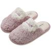 Rogue rabbit cotton slippers women's autumn and winter indoor home warmth household thick bottom plus plush couple home slippers men