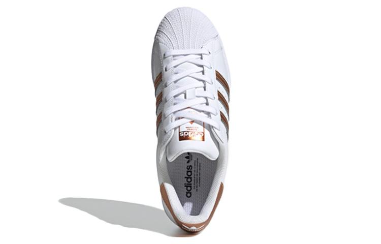 Superstar Wmns Adidas Originals 'White Copper Metallic' Damen FX7484