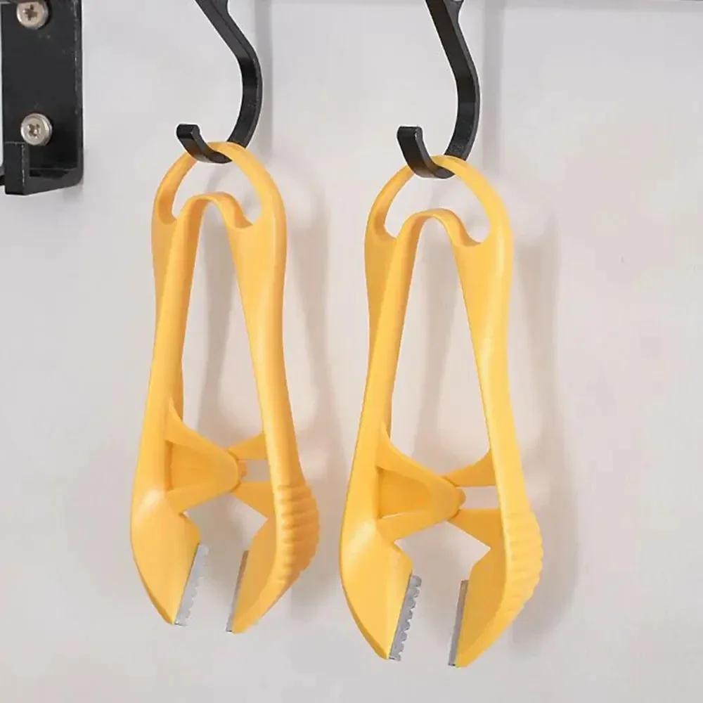 1/2pcs Garlic Peeler Manual Skin Removal Tool Multi-Functional Vegetable Nuts Peeling Clip Tweezer Practical Kitchen Accessories