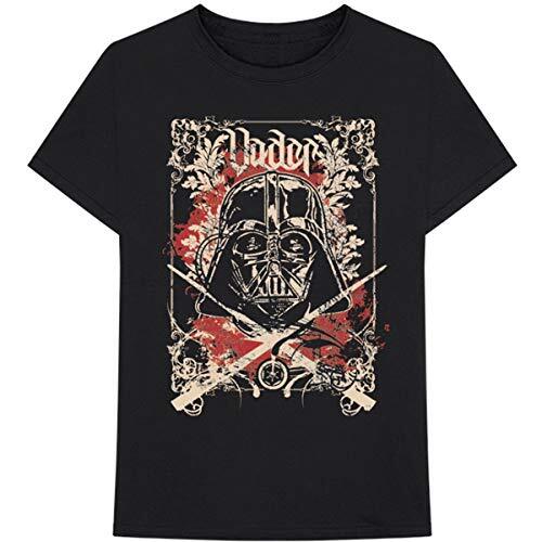 Star Wars T Shirt Darth Vader Decor Art Logo Official Mens Black XL XL