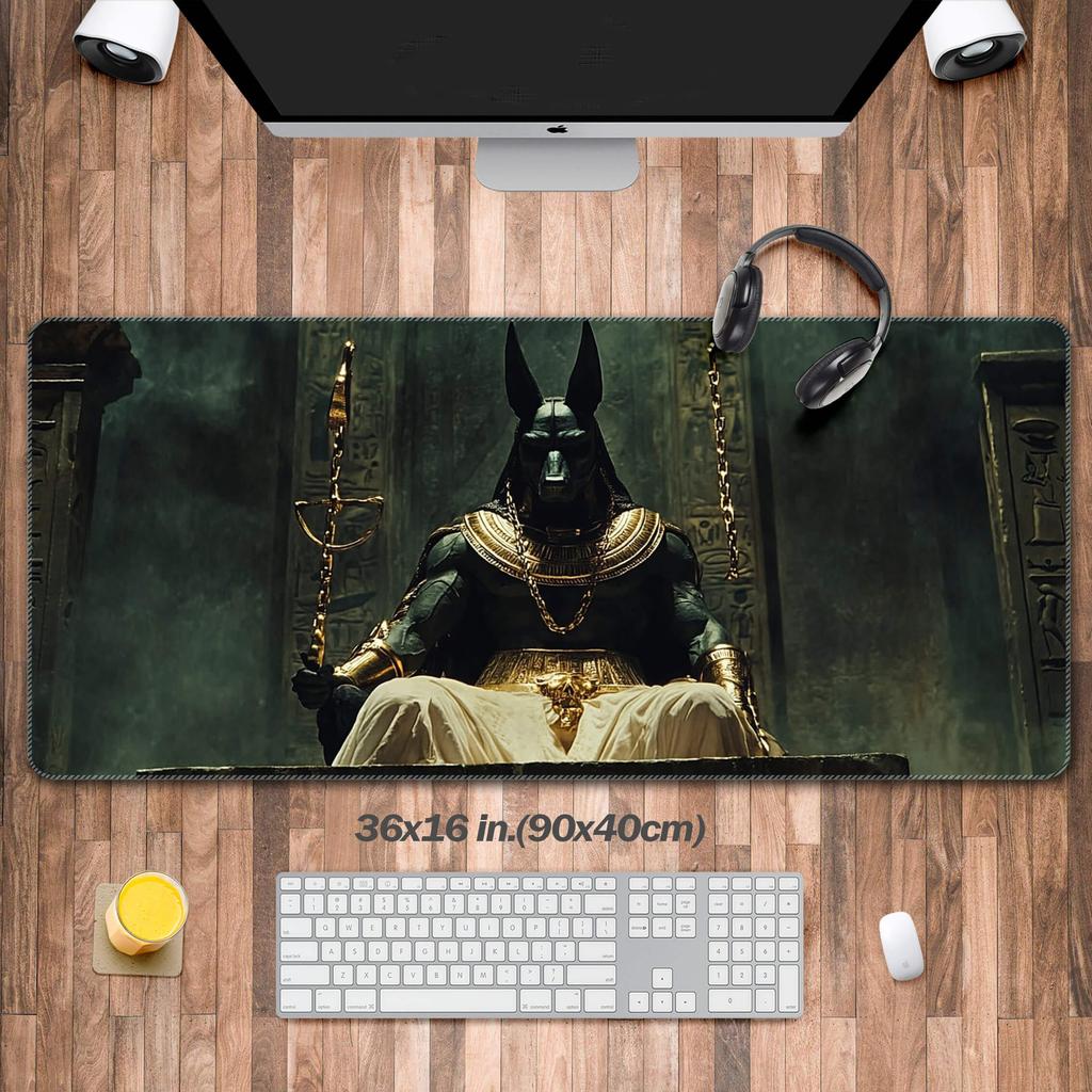 Ancient Egyptian Civilization TablematXxl Gaming Mouse PadMummy TablepadGrim Reaper Laptop Mats Are Perfect Gifts For Friends