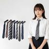 Printed Striped Tie Korean Belt Accessories Fashion JK Uniform Necktie  Daily