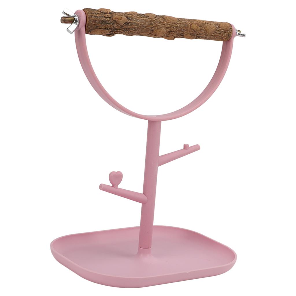 Bird Stand Tabletop Portable Parrots Play Training Tabletop Perch for Small Medium Parrots