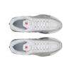 Nike Shox R4 Białe Metaliczne Damskie Sneakersy Metaliczno-Srebrne Max-Pomarańczowe AR3565-101