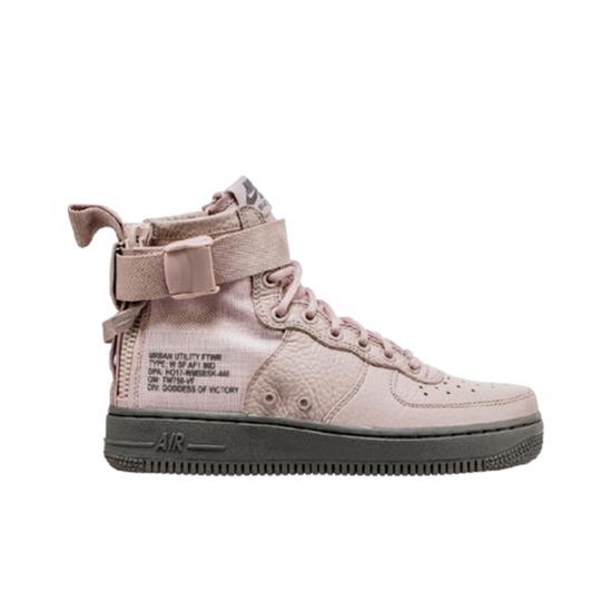 Nike Wmns SF Air Force 1 Mid Siltstone Red AA3966-600