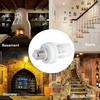 E27 Motion Sensor Light Switch PIR LED Bulb Holder Base Socket Adapter 100~240V Auto ON/OFF Adjustable Delay Lux for Home Garage
