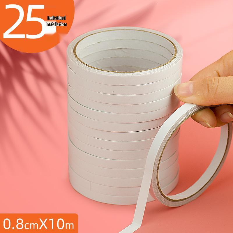 Ultra-Thin Strong Double-Sided Sponge Tape - No Residue, High Viscosity for Glass, Wall, and Fabric.