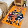 Naruto Character Customizable Name Floor Mat Perfect for Balcony Dormitory Outdoor Playrooms Antislip Carpet Office Home Decor