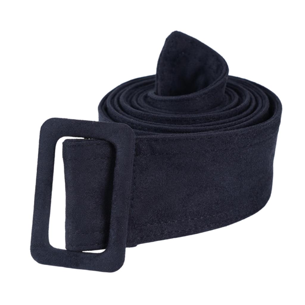 Women Wide Waist Belt Waistband Outerwear for Woolen Coat Multicolored Winter Coat Waist Belt with Buckle