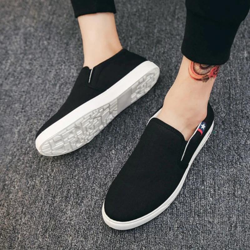 Sneakers im koreanischen Stil Atmungsaktiv Zum Arbeiten Tragen Runde Zehenpartie Herrenschuh Klassisch Original Günstige Ausverkaufsangebote Herren Freizeitschuhe