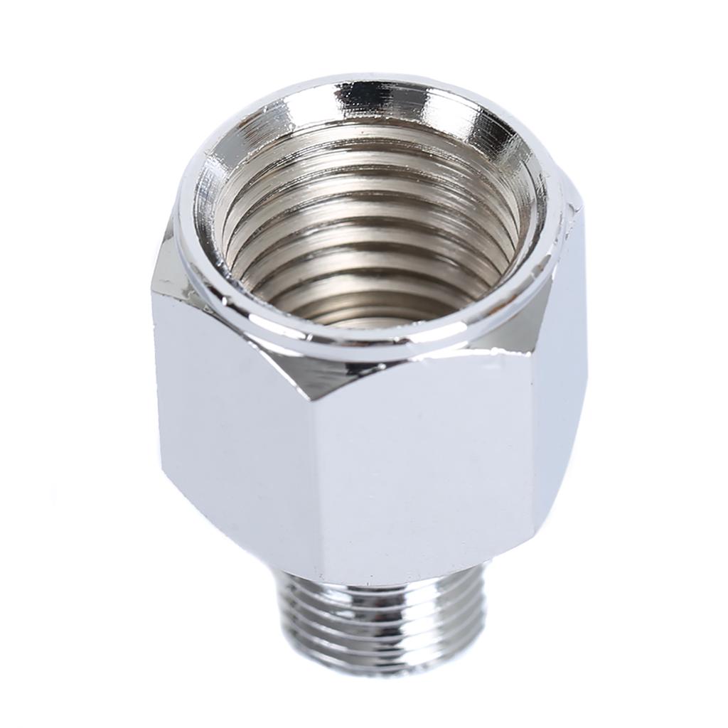 1pc Airbrush Air Hose Adaptor Connector 1/4'' BSP Female To 1/8'' BSP Male New