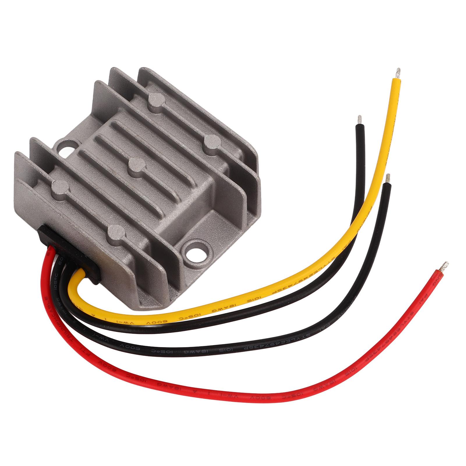 

DC 12V Підвищення до 24V 3A 72W Водонепроникний Перетворювач живлення DC 10‑16V до 24V Підвищувальний Перетворювач Модуль Регулятора Напруги для