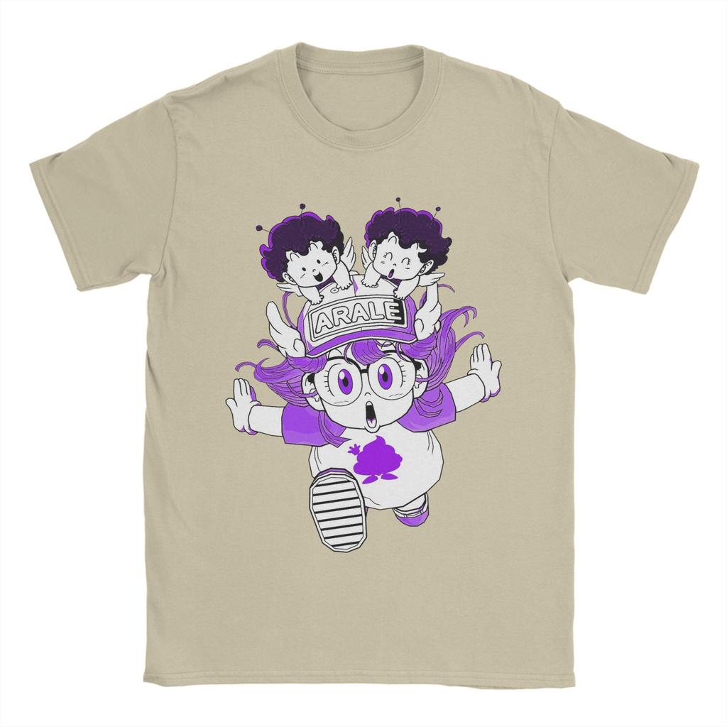 Summer Arale Norimaki  Dr Slump  Fashion TShirts  Cotton Tshirt for Couple Y2K Classic Design Short Sleeve Tops