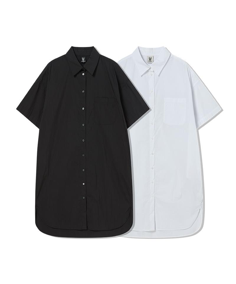 LIFEWORK Women'S Full Button Shirt Dress
