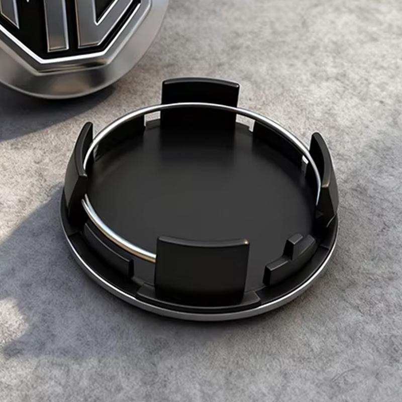 4pcs 65mm Car Wheel Center Hub Cap Rim Cover Emblem Stickers For MG HS r MG4 EV Cyber X MARVEL R ZS ES5 ONE Cyberster MG3 MG5 MG7