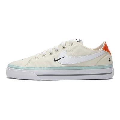 Court Legacy Canvas Doppel-Klettverschluss Patchwork Sportlich Lässig Rutschfest Stoßdämpfend Atmungsaktiv Leicht Low-Top Skateschuhe DJ5207-113