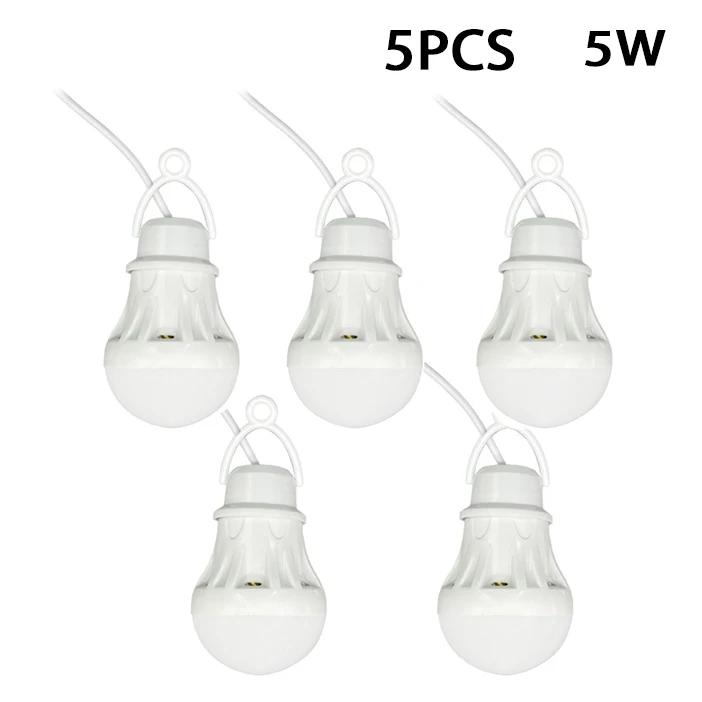 1/2/5pcs  Lantern Portable Camping Lamp Mini Bulb 5V LED USB Power Book Light LED Reading Student Study Table Lamp Super Birght