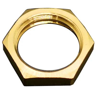 

Brass Hex Lock Nuts Pipe Fitting Flange nut 1/8 1/4 3/8 1/2 3/4 1 BSP Female Thread Hexagonal shank cap 1 PC&1/4