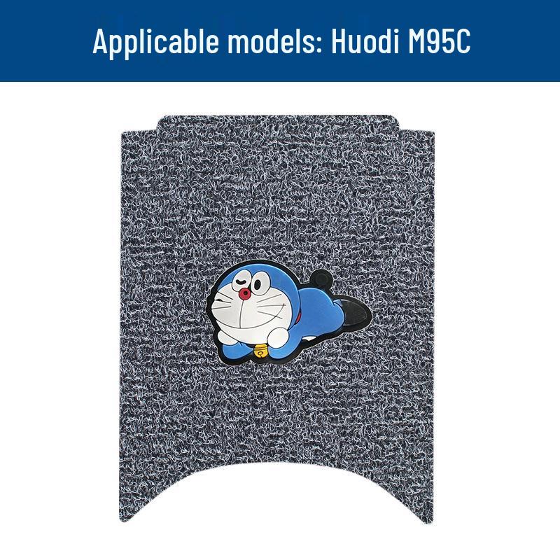 Waterproof Huodi M95C Coil Foot Mats: Sun-Proof, Dirt & Wear-Resistant Pedal Accessories