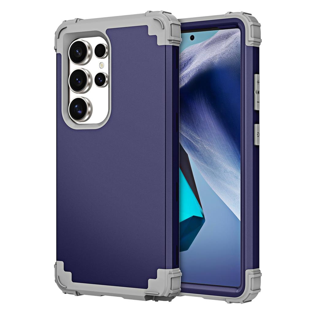 Applicable To Samsung S26Ultra 3-in-1 Mobile Phone Case S25Ultra Matte S24Ultra Anti-drop Protective Case