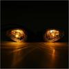 Turn Indicator 1 Pair for Ho&nda Grom MSX 125 2017-2020 Motorcycle Amber Light Clear Lens Turn Signals Indicators 12V Bulb Lights