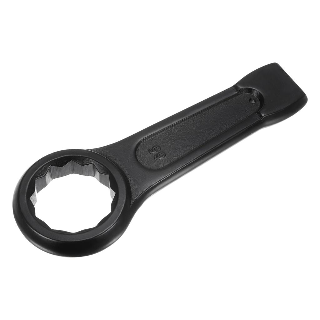 Uxcell 65mm Box End Ring Type High Strength Steel Single Head Hand Tool Wrench, Wrench,