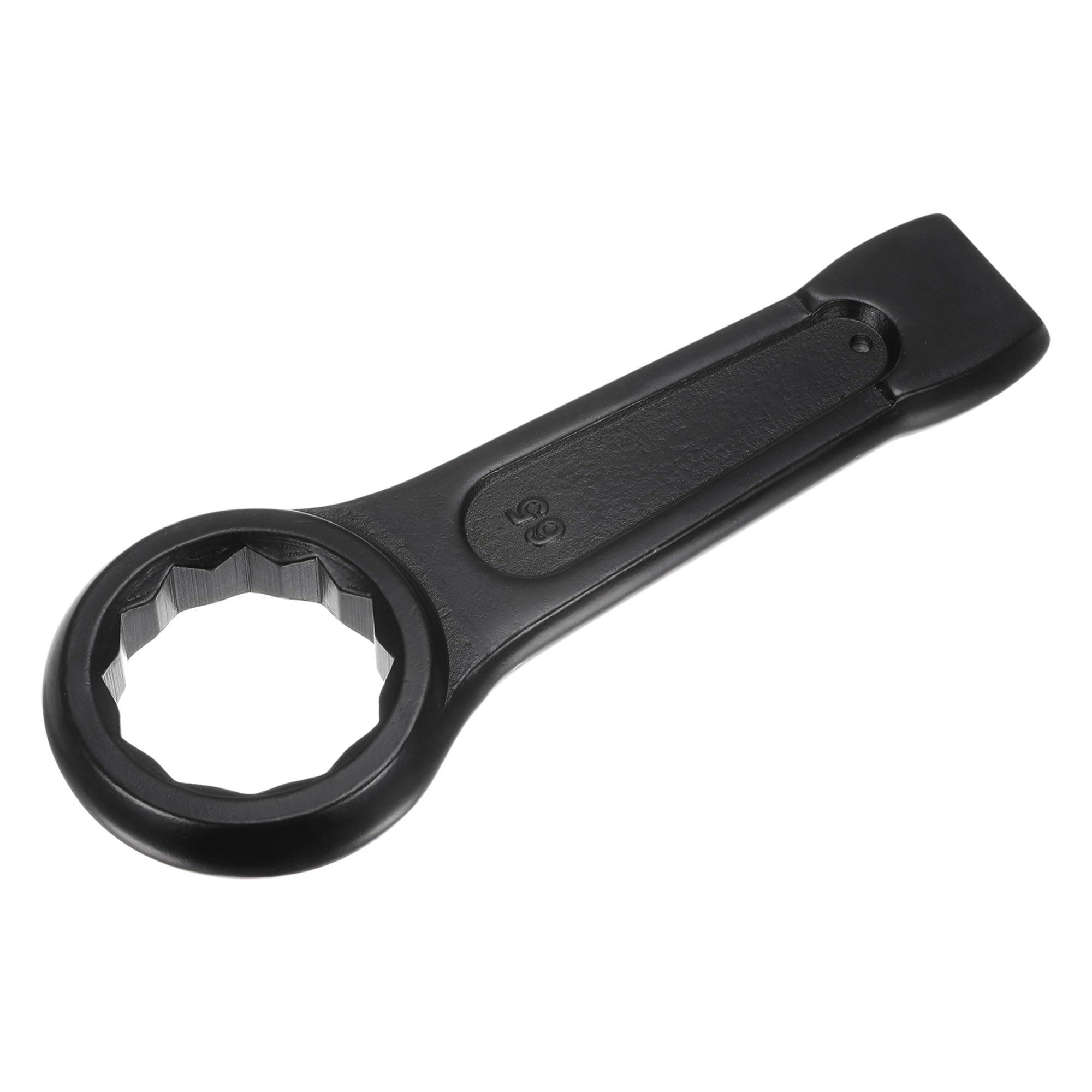 

uxcell 65mm Box End Ring Type High Strength Steel Single Head Hand Tool Wrench, Wrench,