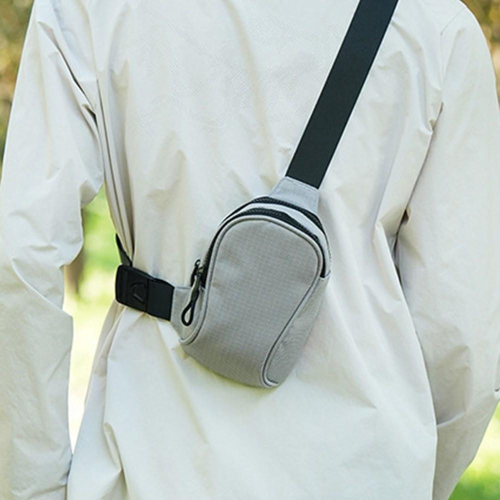 Solid Color Mobile Sports Chest Bag Storage Sports Shoulder Crossbody Bag Mobile Shoulder Bag  Boys