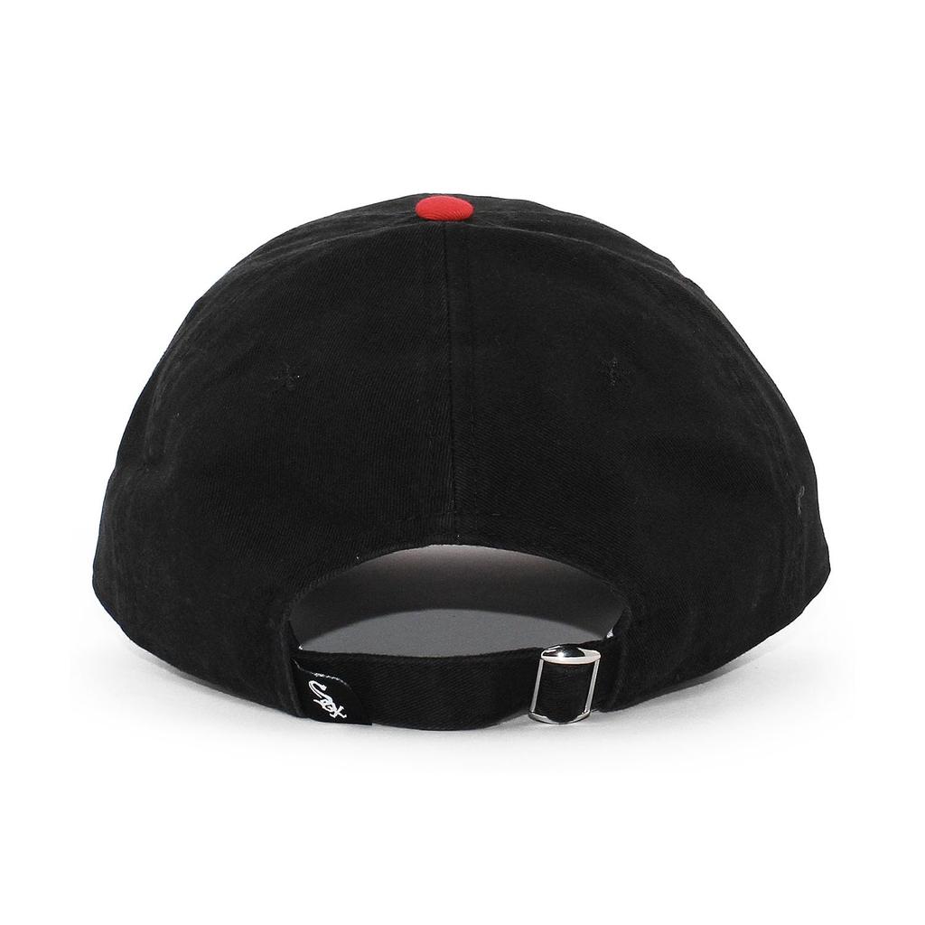 New Era City Connect 9TWENTY Strapback Chicago White CITY CONNECT ALTERNATE STRAPBACK CHICAGO WHITE 920 LOW LOW PROFILE Cap, Sox, MLB, CAP, Red/Black,