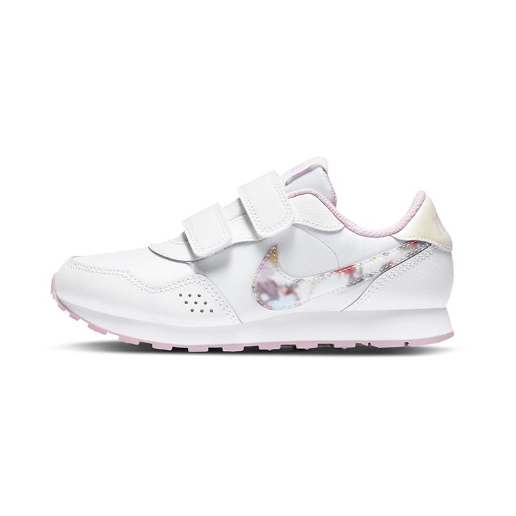 

Nike MD Valiant FLRL PSV Low Top Kids Running Shoes White Pink Children Aged 3 7 Years Old 31