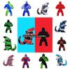 Godzilla Exterminador Pioneiro Rei Kong Colorido Brinquedo de Descompressão Para Alívio de Estresse