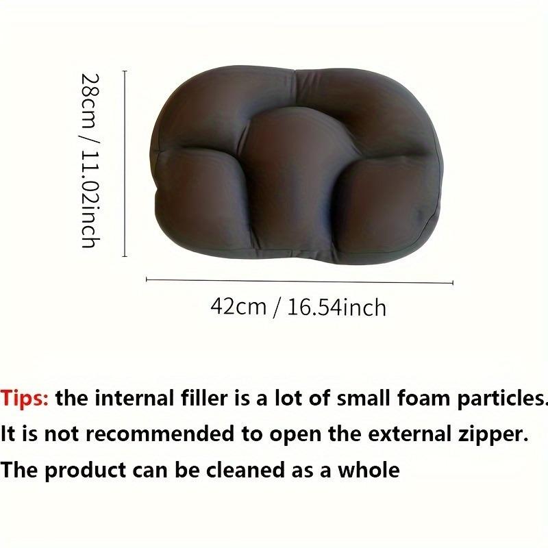 Ergonomic Pillow Soft Polyester Fiber, Breathable for Better Sleep, Egg Sleeper for All Sleep Positions