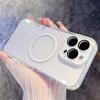 For Magsafe Case For iPhone 17 16 15 14 13 Pro Max Magnetic Transparent Wireless Charge Phone Cases For iPhone Air 16 Plus Cover