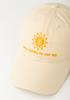 Moningkeopileonkeulleob Sun Logo Ball Cap Ivory