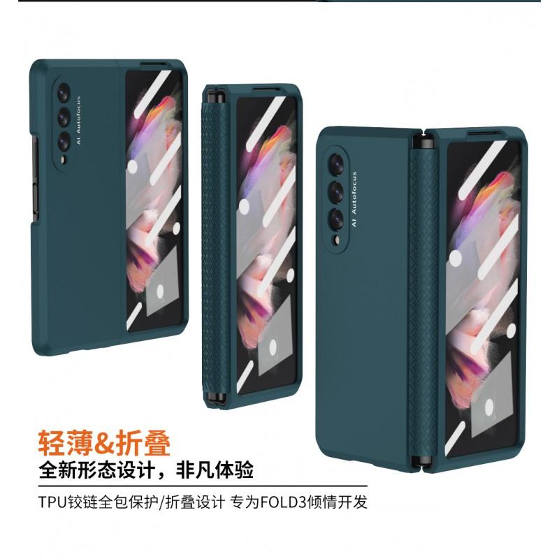 Fold3 Fold2 Phone Case Clear TPU Hinge Protector Screen Anti-Scratch Shockproof Cover