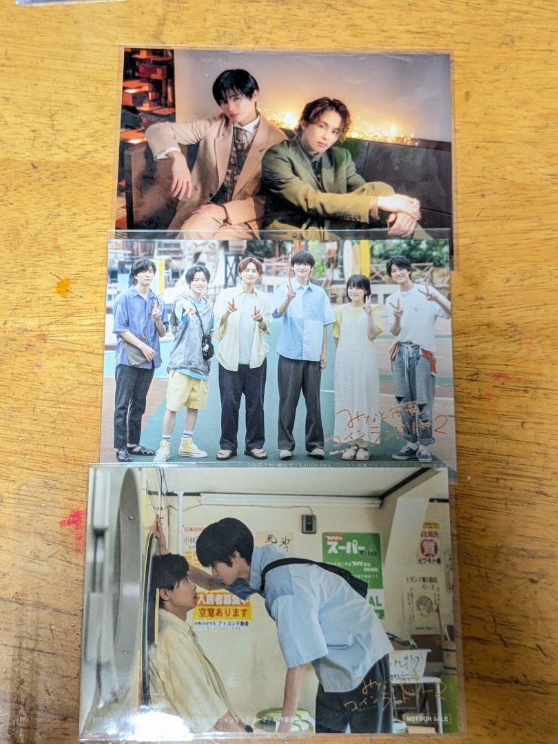 

[Б/В] Мінато Шьоджі Пральня 2 Драма Бонусний набір фото з 3 штук