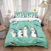 New Duvet Cover Pillowcase Bedding Set Hot Cute M-MofusandS Adult Boy Girl Bedroom Decoration Children Single Double Large Size
