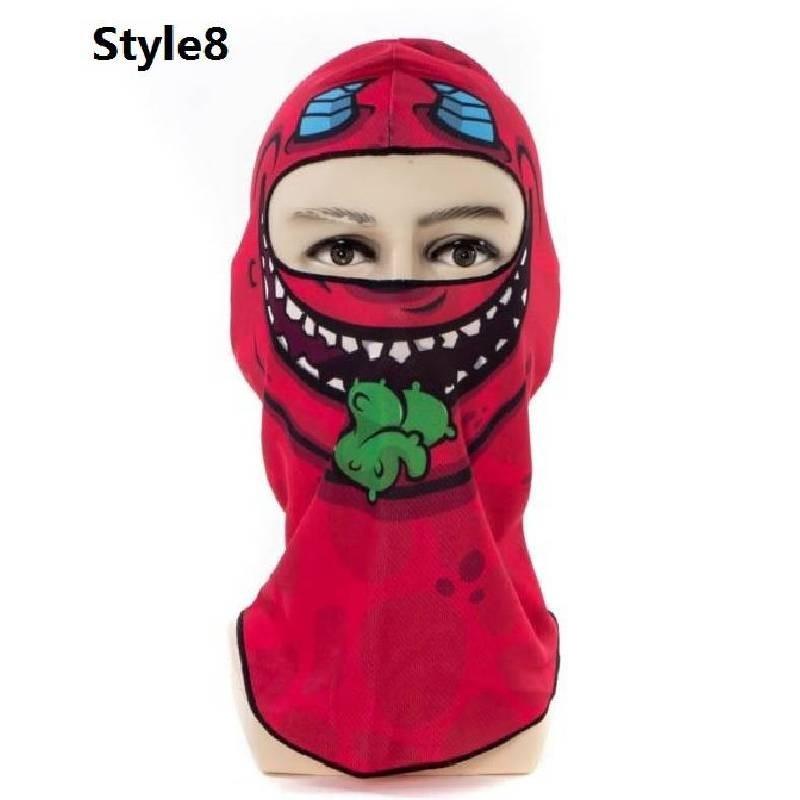 Stilvolle Winddichte Und Warme Radmaske Unisex Skimaske Mit Einzigartigen Drucken