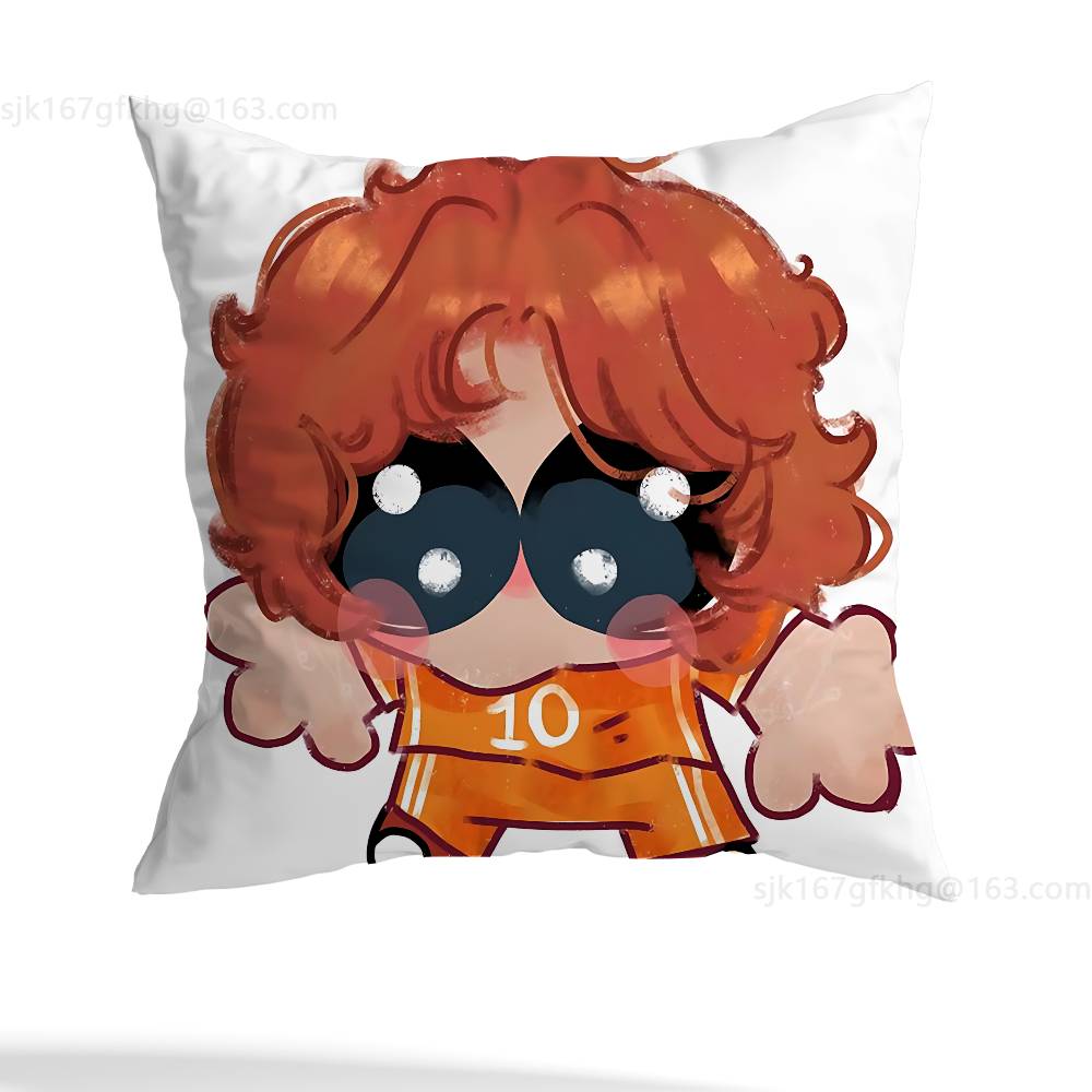 The Foxhole Court Pillow Case Square Double-Sided Printing Short Plush Sofa Cushion Cover Bedroom Bedside Pillow