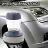 Wheel Polishing Sponge Car Paint And Tire Waxing Tool Contour Sponge Applicator Tire Accessories Brush Cleaning Auto V3H4