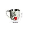 Resin Teasing Facial Mug Fun Hot Cold Beverage Cup Shaking Tongue Coffee  Cup  For Home Office