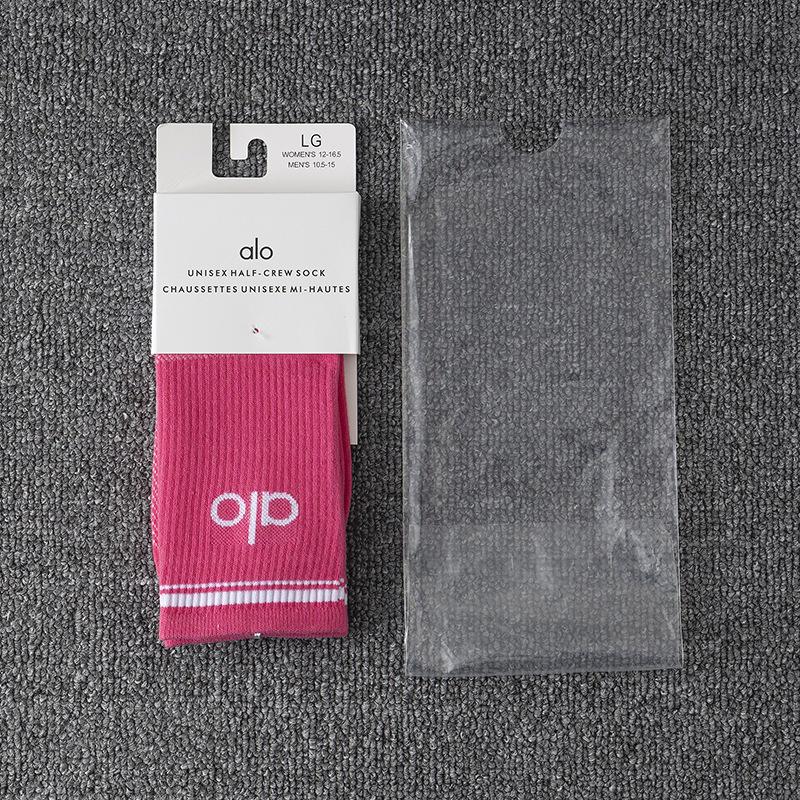 New High-Top AIO Yoga Sports Socks - Unisex Cotton In Black, White, Gray - Individually Packaged, Perfect for Couples