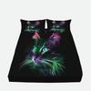 Cat Bed Sheet Set,Cute Cats Bedding Set and Pillowcase, Animal Bedding Fitted Sheet, Soft Microfiber Bedspread Cover Decor 3Pcs