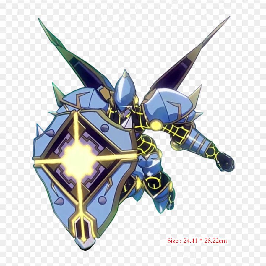 Dartz Yugioh Yugi Mutou Dartz Iron On Patches For Clothing Applique Stickers On Clothes Heat-Sensitive Custom Patch