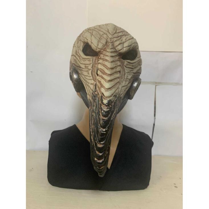 Best-selling Plague Doctor Beak Mask Mask Steampunk Halloween Prop Latex Headgear