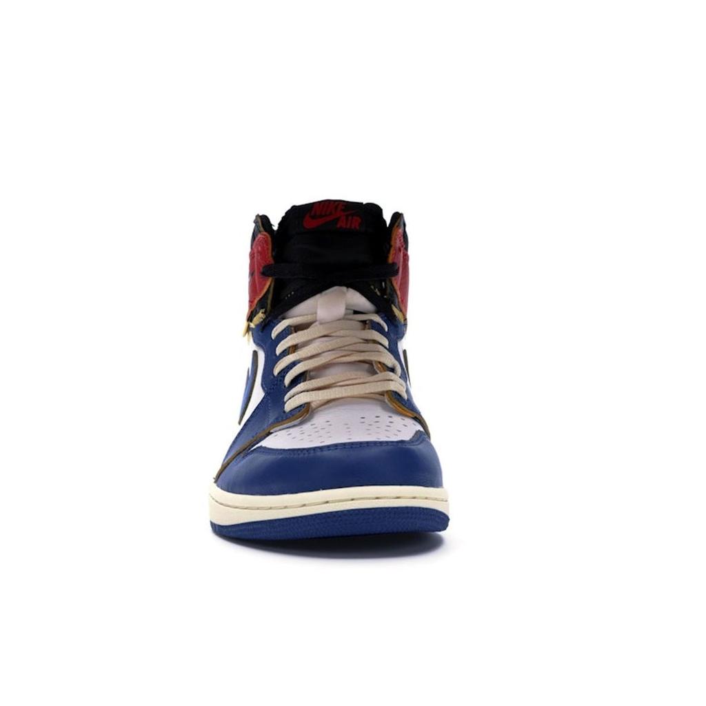 Union LA x Air Jordan 1 Retro High NRG Storm Blue Unisex Sneakers White Varsity-Red Black BV1300-146