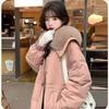 Clearance Down Jacket Winter Women's New Jacket Medium and Long Korean Version Duck Down To Keep Warm and Popular Pinghu
