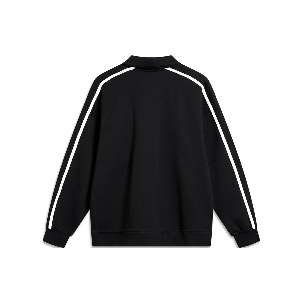 Li Ning Sports Fashion Collection Sweatshirt Unisex Black AWDTB35-2